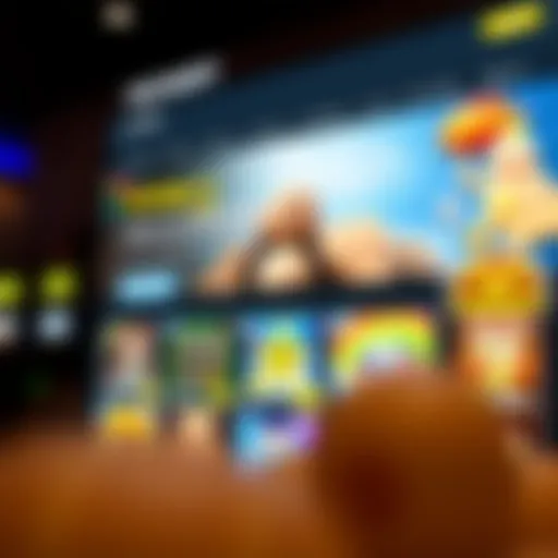 Screenshot of the Michigan Lottery homepage showcasing various games