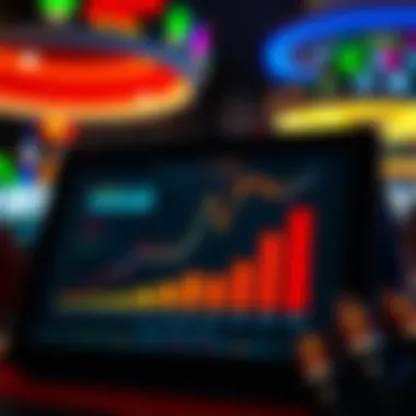 Market Positioning in Online Casinos An analytical graph depicting market positioning trends in the online casino sector.
