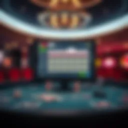 A secure betting platform interface