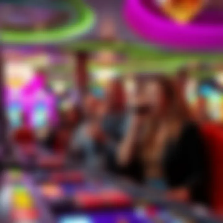 An immersive gaming environment showcasing players enjoying Orion Stars in a vibrant casino setting.