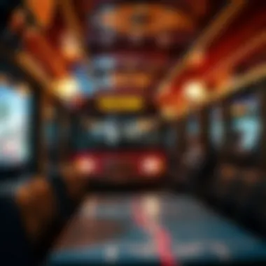 Route map highlighting Pala Casino bus paths