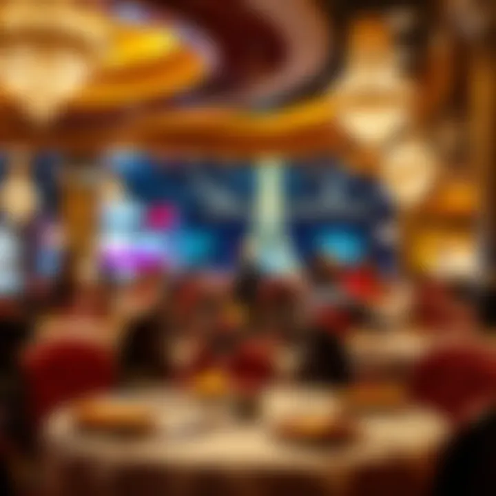 Gourmet Dining Experience Gourmet dining experience at a restaurant in the Paris Hotel Casino