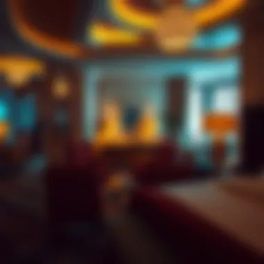 Luxurious Suite at Paris Hotel Casino Luxurious suite inside the Paris Hotel Casino with elegant decor