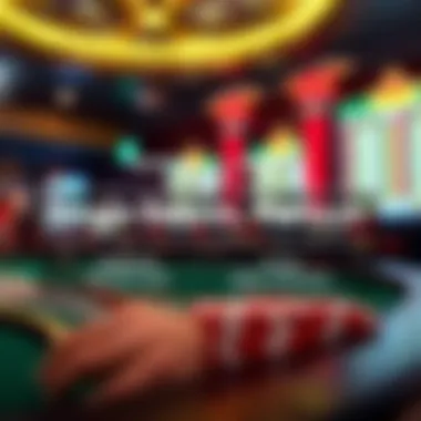 Diagram illustrating the differences between single bets and parlays