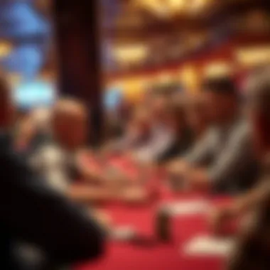 Exciting Moments from Boston Poker Tournament Exciting moments from a Boston poker tournament