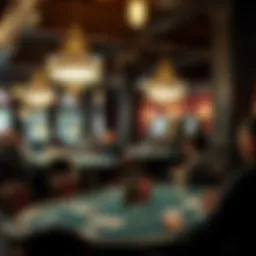 Historical poker tournament setting in Boston