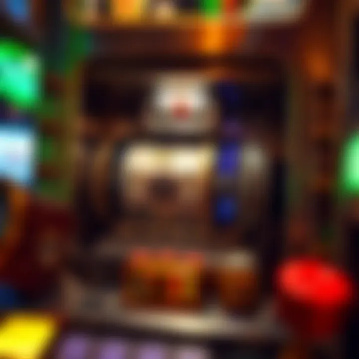Inside Mechanics of Pot of Gold Slot Machine Detailed view of the mechanics inside a Pot of Gold slot machine