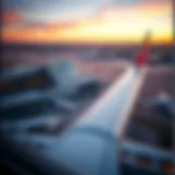 Aerial view of Raleigh-Durham International Airport