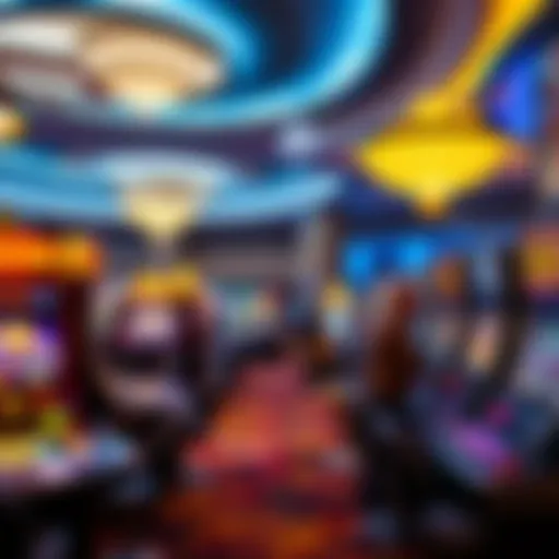 Luxurious view of the gaming floor at Resorts World Catskill