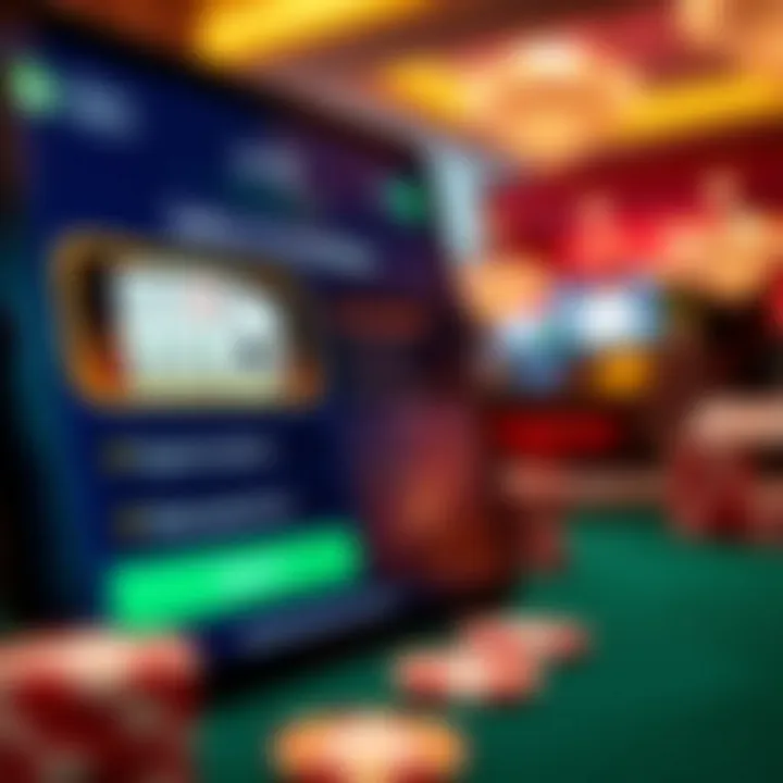 Secure payment options displayed on a poker platform