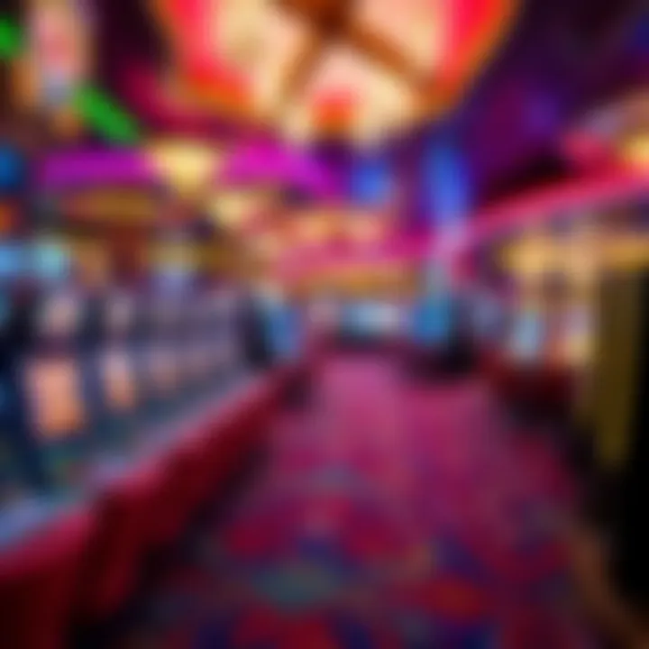 Exciting Gaming Floor Vibrant gaming floor at Showboat Atlantic City