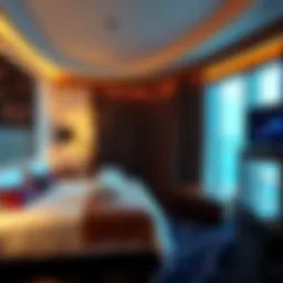 Luxurious room view at Showboat Atlantic City