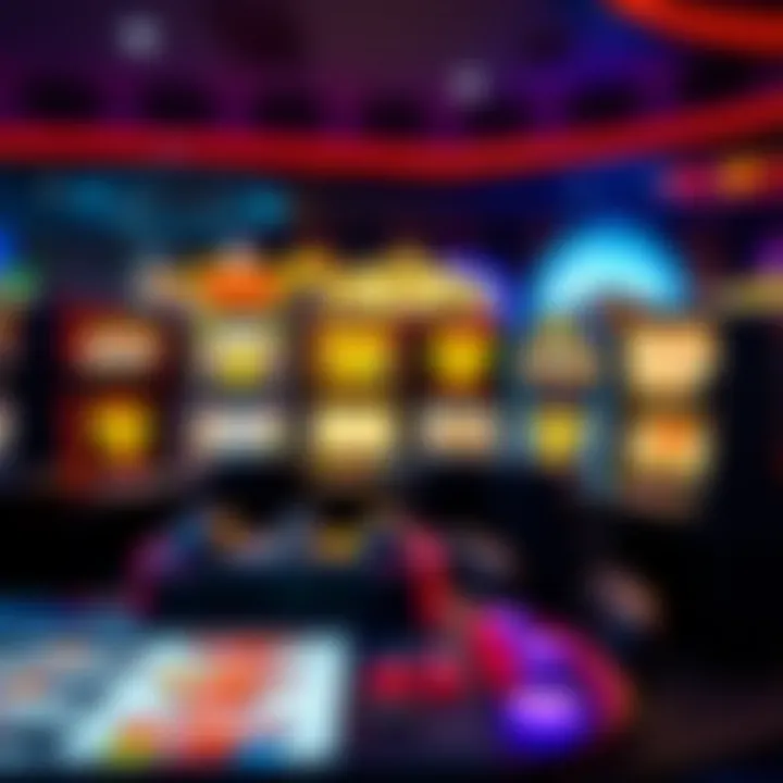 An intricate overview of various slot game categories available on the platform