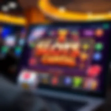 An engaging interface of the Slots Capital platform showcasing user-friendly features