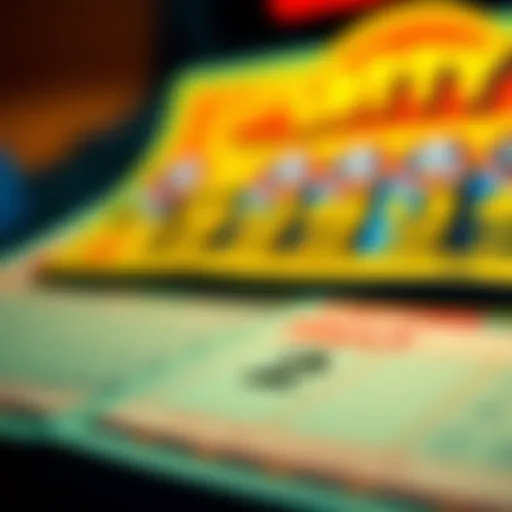 Digital representation of online lottery scratch tickets