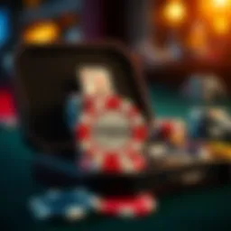 Personalized poker chip set