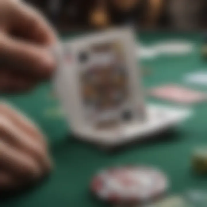 Betting Options in Three Card Poker Example of betting options in Three Card Poker