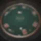 Three Card Poker table layout