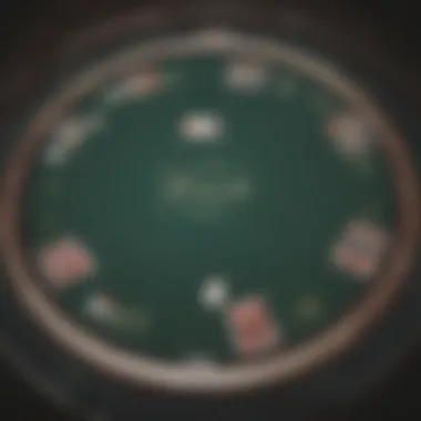 Overview of Three Card Poker Table Three Card Poker table layout