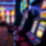 Dynamic Slot Machine Experience Vibrant slot machine display at Thunder Valley Casino