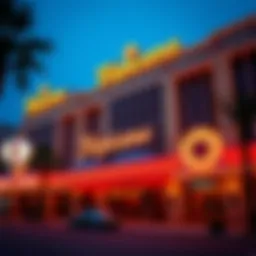 Exterior view of Tropicana Casino