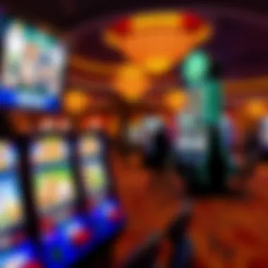Interactive gaming section of Turtle Lake Casino
