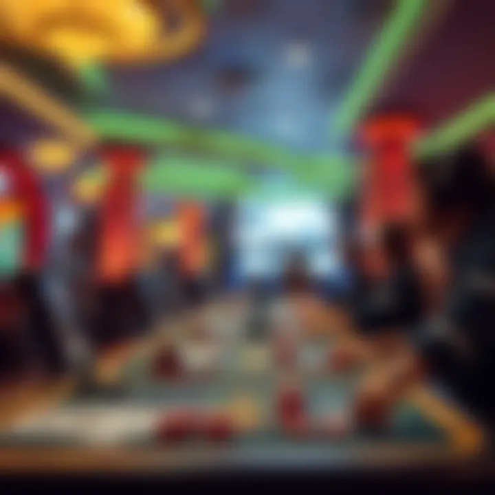 Ensuring Security in Online Casinos Illustration representing secure gaming environments and protocols