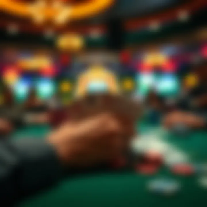 Strategies in Hold'em Poker A visual representation of poker strategies in action