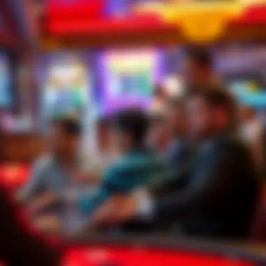 Player Experience in Casino Games Diverse players engaged in various casino games
