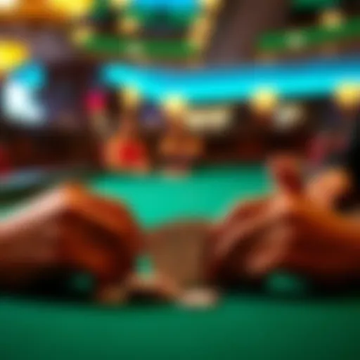 Visual representation of poker starting hands categories