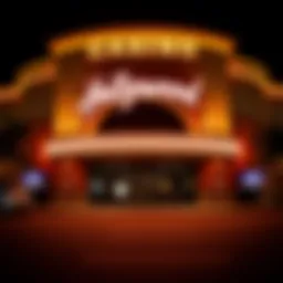 Exterior view of Hollywood Casino