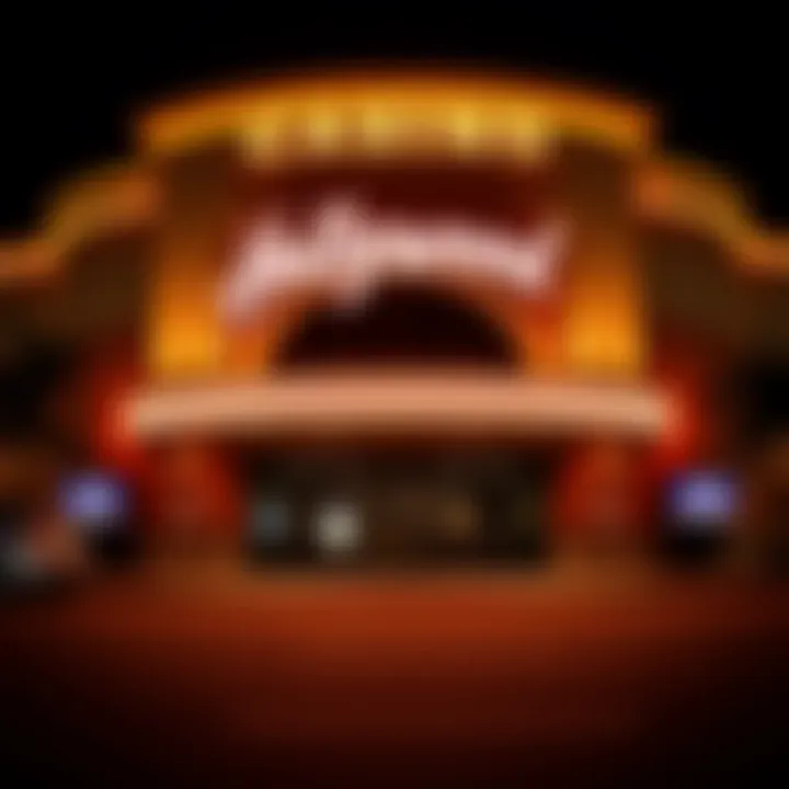 Exterior view of Hollywood Casino