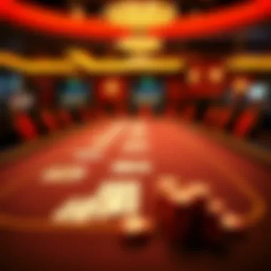 Table of Doubling Down Scenarios in Blackjack Table with Doubling Down Scenarios