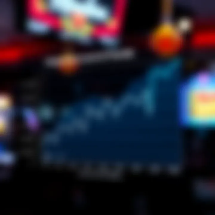 Graph showing historical trends in the paid bracket challenge outcomes.