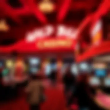 Nightlife Surrounding Wild Bill's Casino Exciting nightlife scene surrounding Wild Bill's Casino