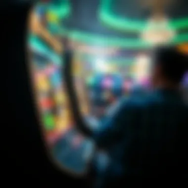 Experience the Thrill of Crypto Slots A player engaging with a crypto slot machine