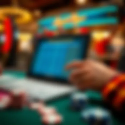 Visual representation of online poker transactions with deposit codes